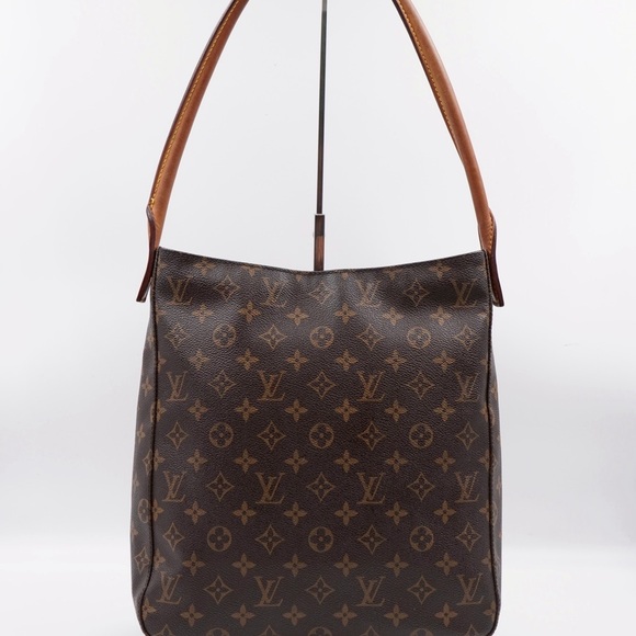 Louis Vuitton Looping GM Brown Monogram Canvas Shoulder Bag